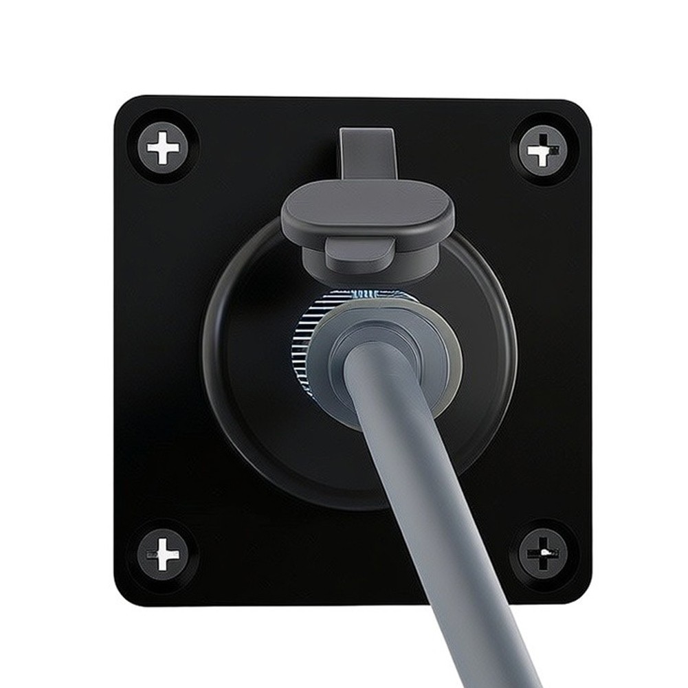 CAT6 Female-Female Socket IP68 Aluminum Housing for Gen3 Wall Integration