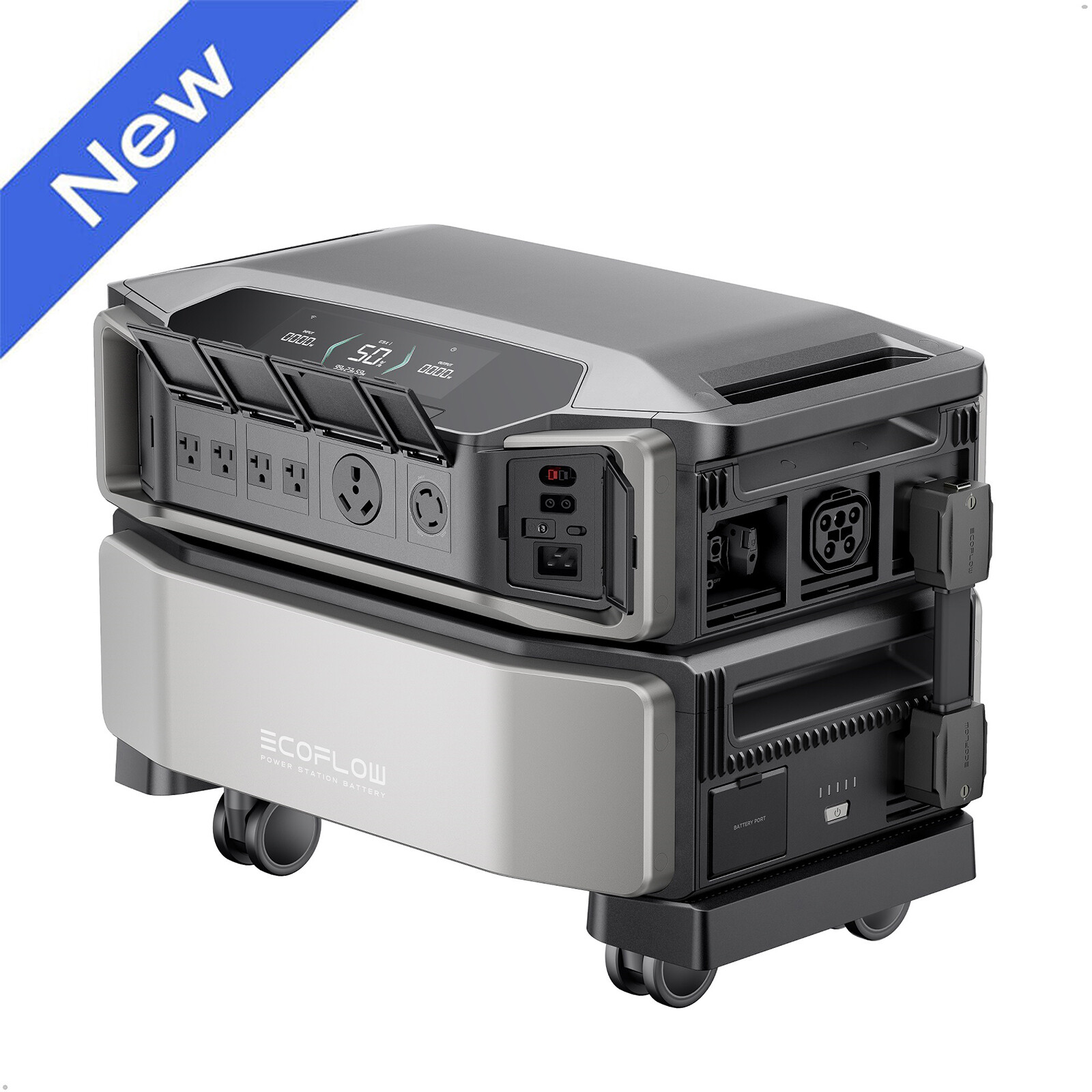 EcoFlow DELTA Pro Ultra 6kWh Portable Power Station & Smart Panel Home Backup