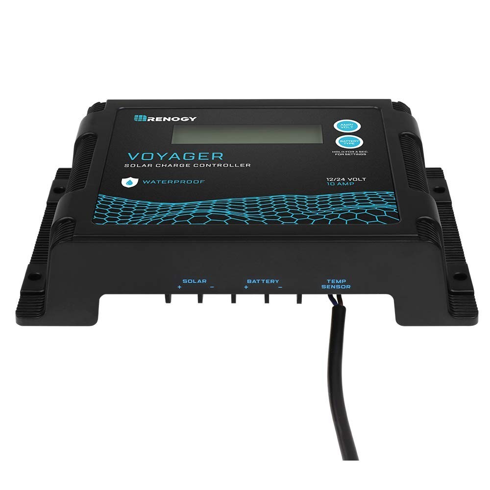 High-Performance Solar Panel for New Edition Voyager Controllers – Black 10A/20A