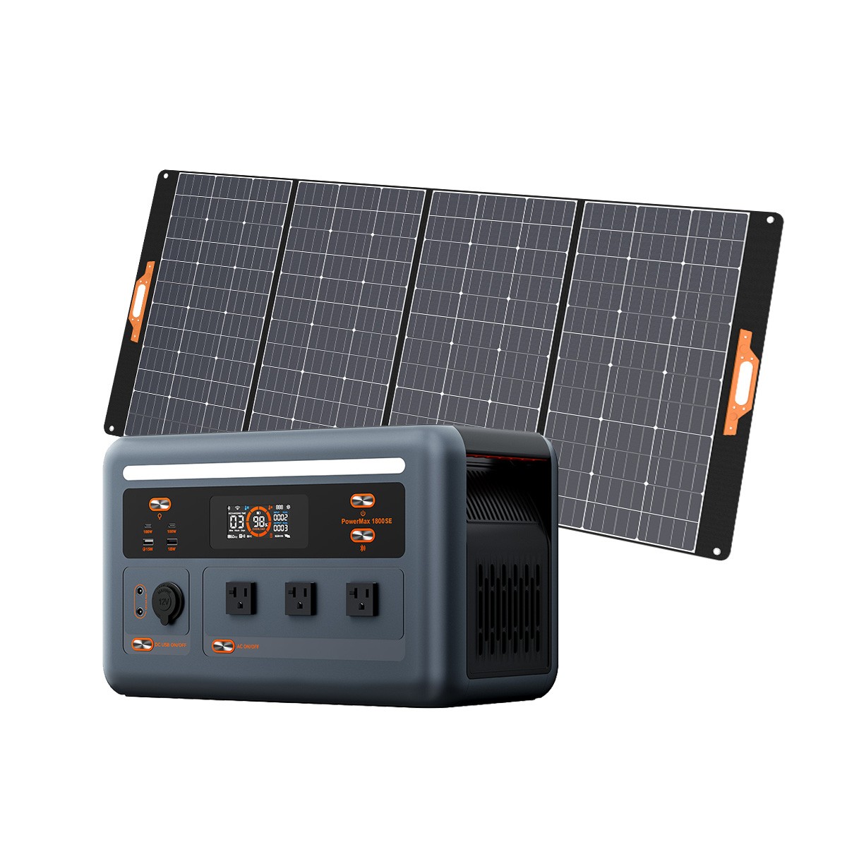 Blackview OSCAL Portable Power Station 1800W 1024Wh LiFePO4 + 400W Solar Panel