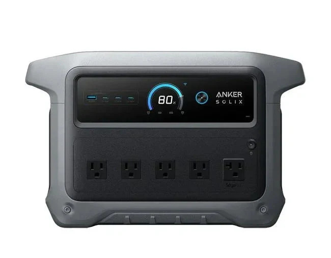 Anker SOLIX C1000 Gen2 Portable Solar Generator + 200W Solar Panel | 1024Wh
