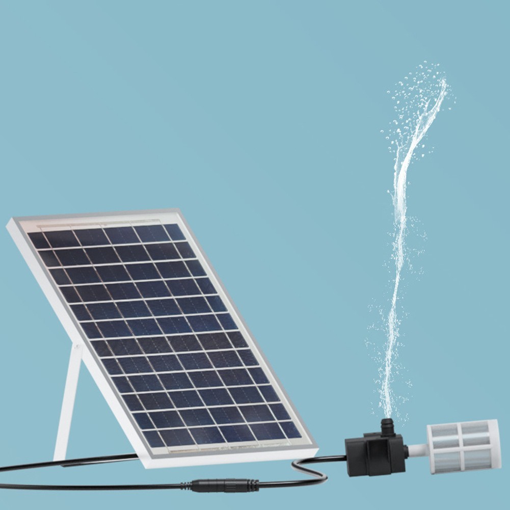 Solar Panel with 240L/H Water Pump for Efficient Outdoor Water Feature