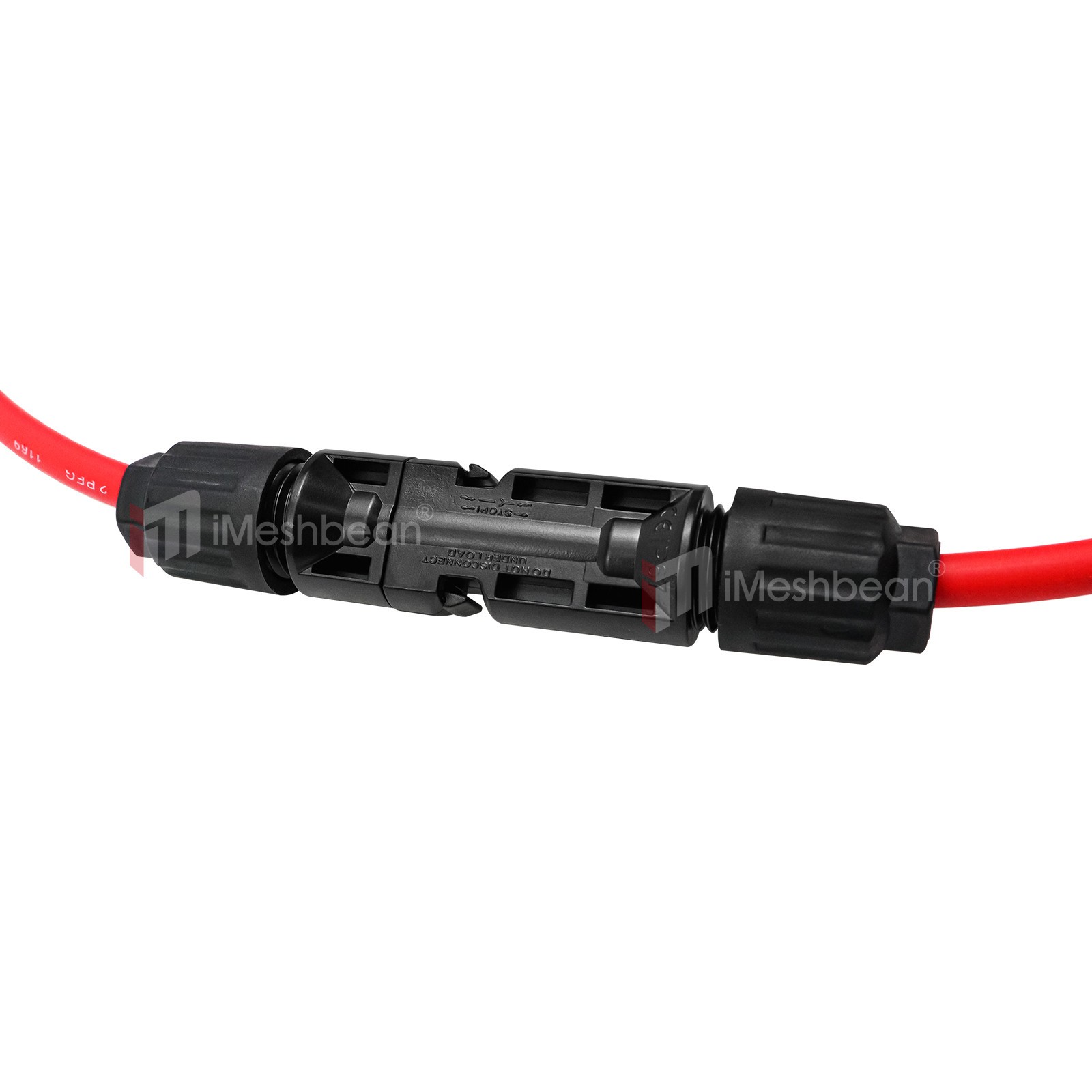 200FT 10AWG Black Solar Panel Extension Cable PV Wire Waterproof Solar Connector