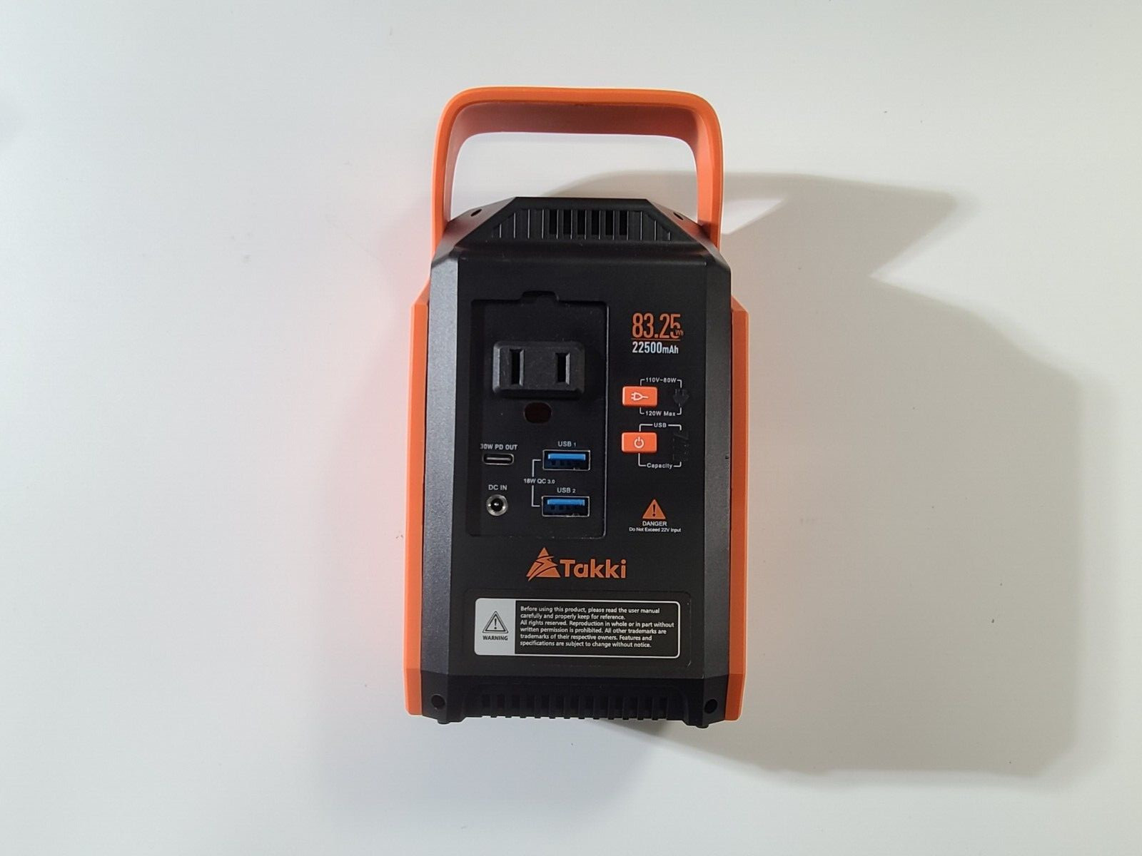 Takki Solar Rechargeable Generator 99Wh, TP89