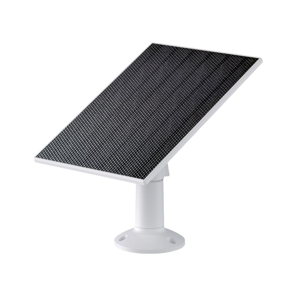 WYZE Solar Panel – Compatible with Wyze Cam Outdoor v1/v2 Panel, White