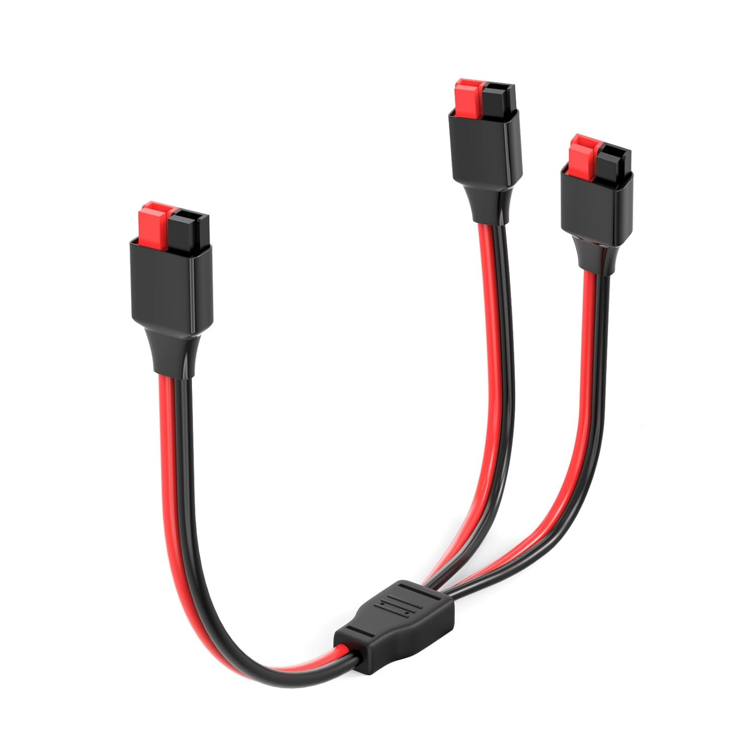 ELFCULB Anderson Y Splitter Cable,12Awg Solar Charging Splitter Cable Solar Pane