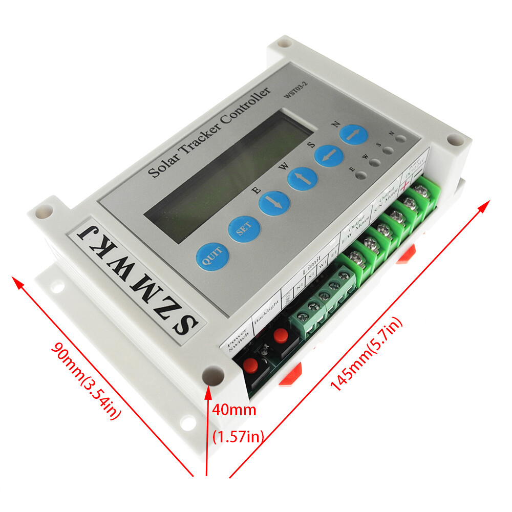 12V 24V DC Single/Dual Axis Solar Tracking Tracker Controller W/ Relay Module CL