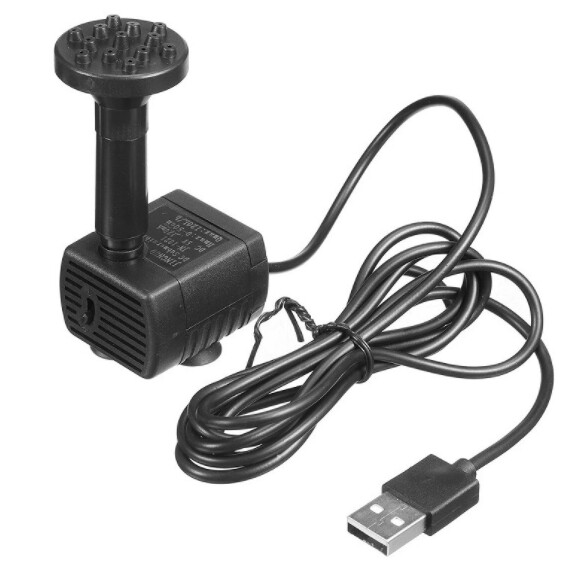 The 2W solar water pump, solar fountain, outdoor landscape, DC fountain
