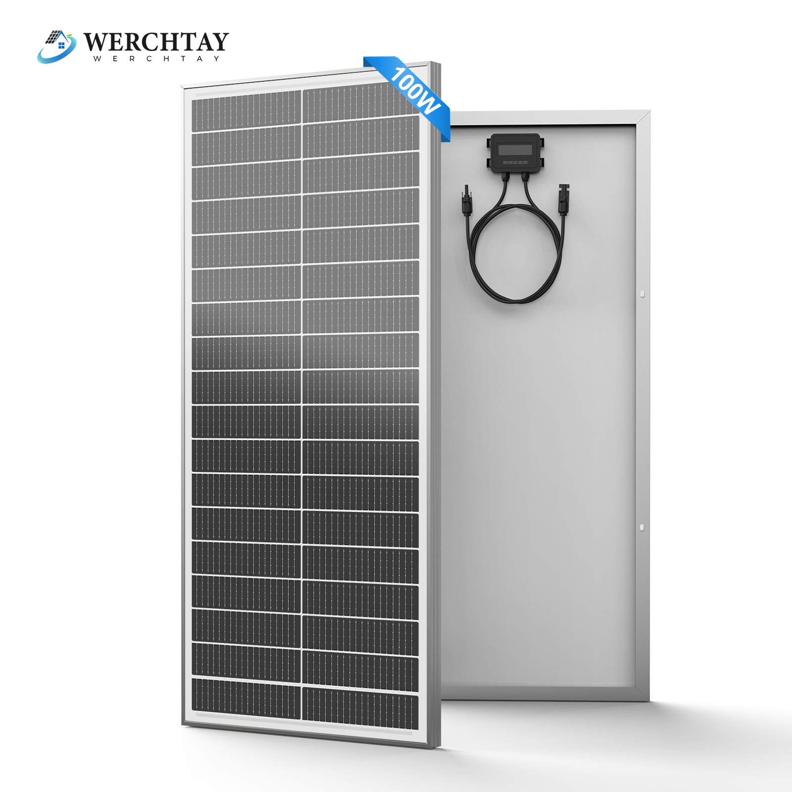 400W Solar Panel Mono 18BB N-Type Cell Module PV RV Boat Home Off Grid (4*100W)