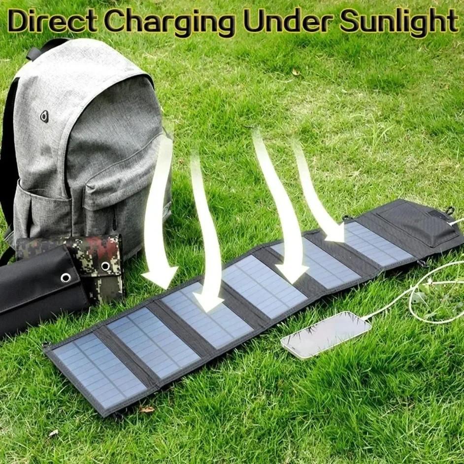 6-fold Foldable 800W Solar Panel Portable mobile Solar Panels Charger USB 5V
