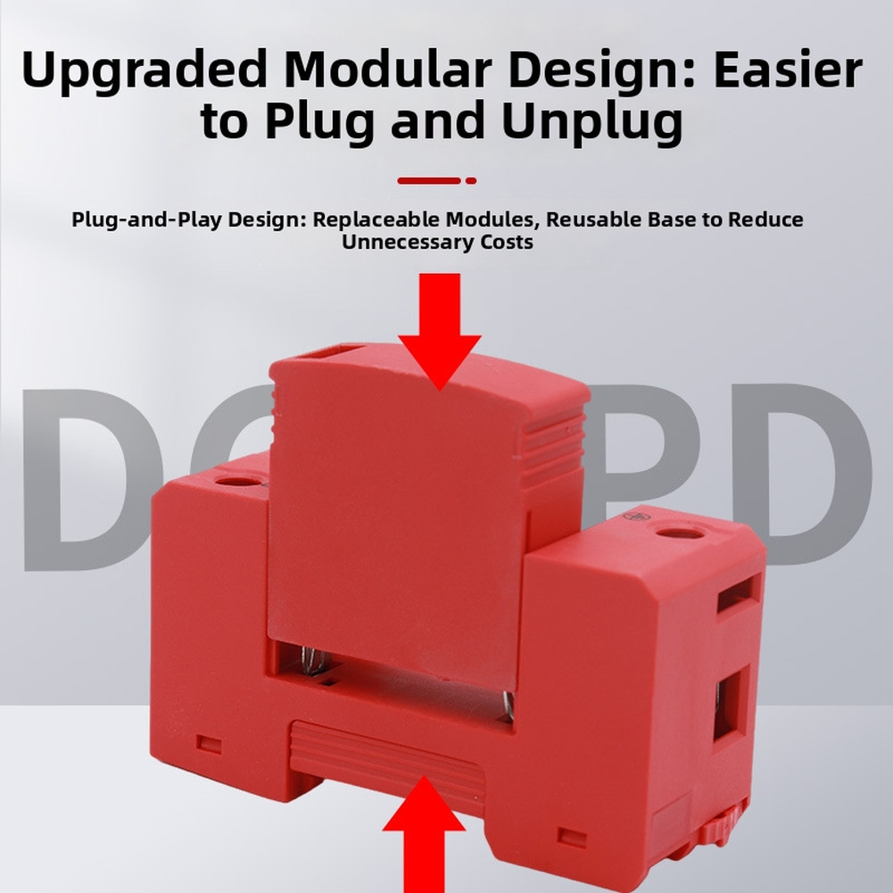Photovoltaic 2P DC For Surge Protector Compatible DC1000V Rated Device