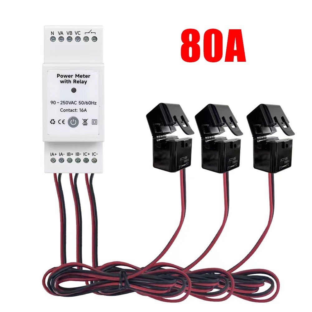 Single phase and Three phase Voltage Current Measurement For Tuya Compatible