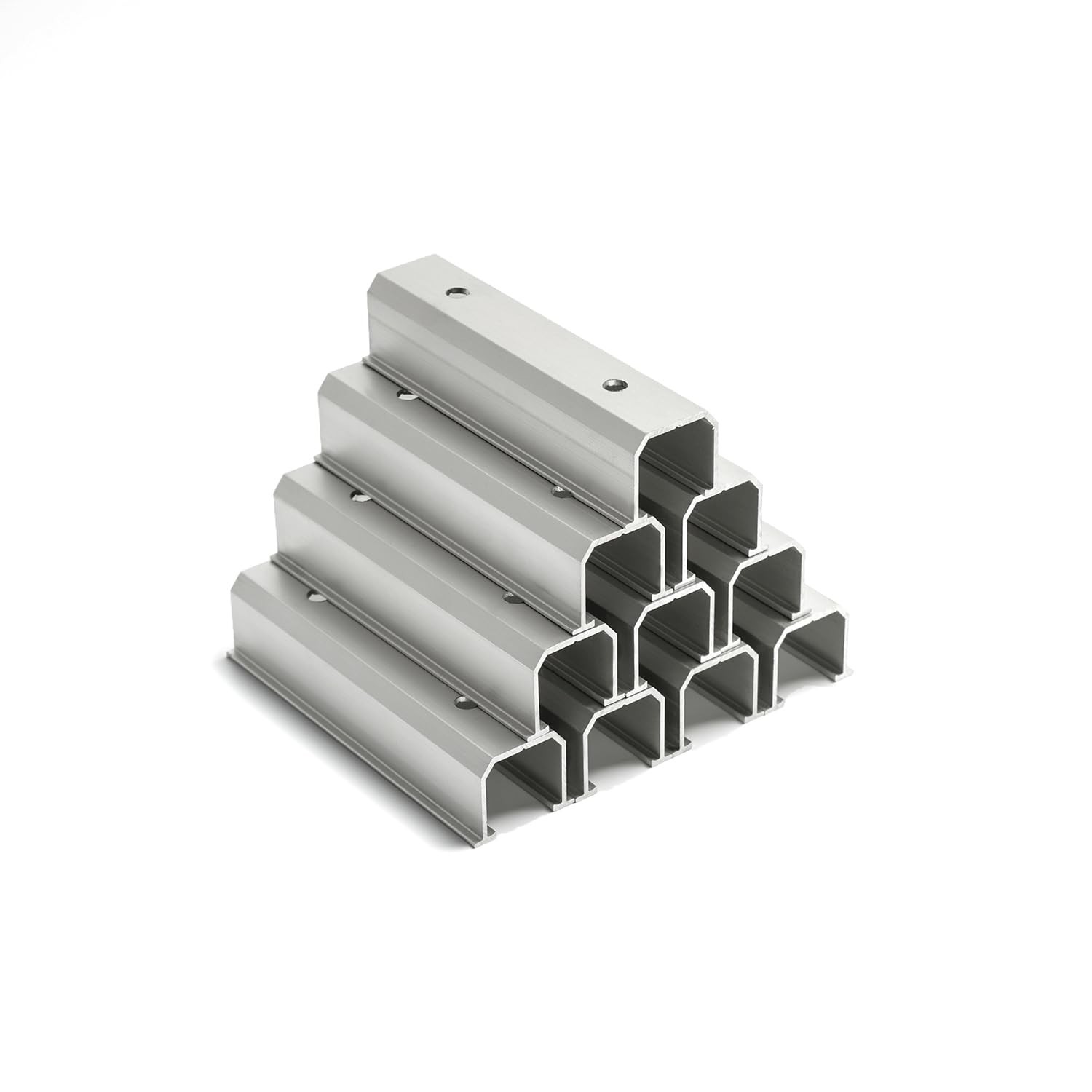Solar Panel Mounting Brackets For Side-by-Side of 4PCS Panels