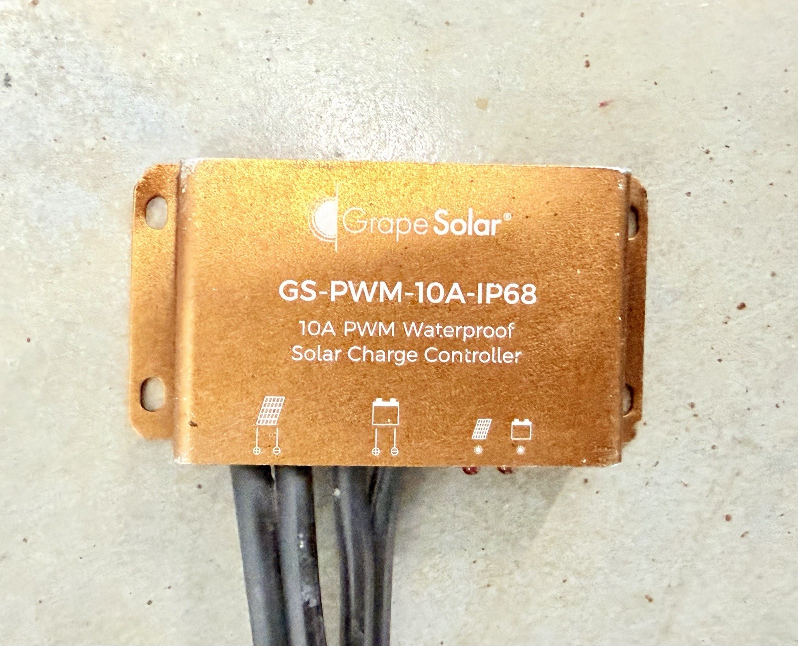 Grape Solar GS-STAR-100W Monocrystalling Solar Panel, 100-watt