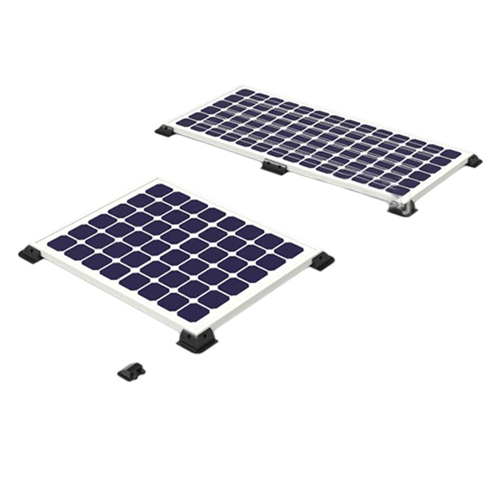 Sleek Design 7PCS Solar Panel Mounting Kit Compatible with Various Surfaces