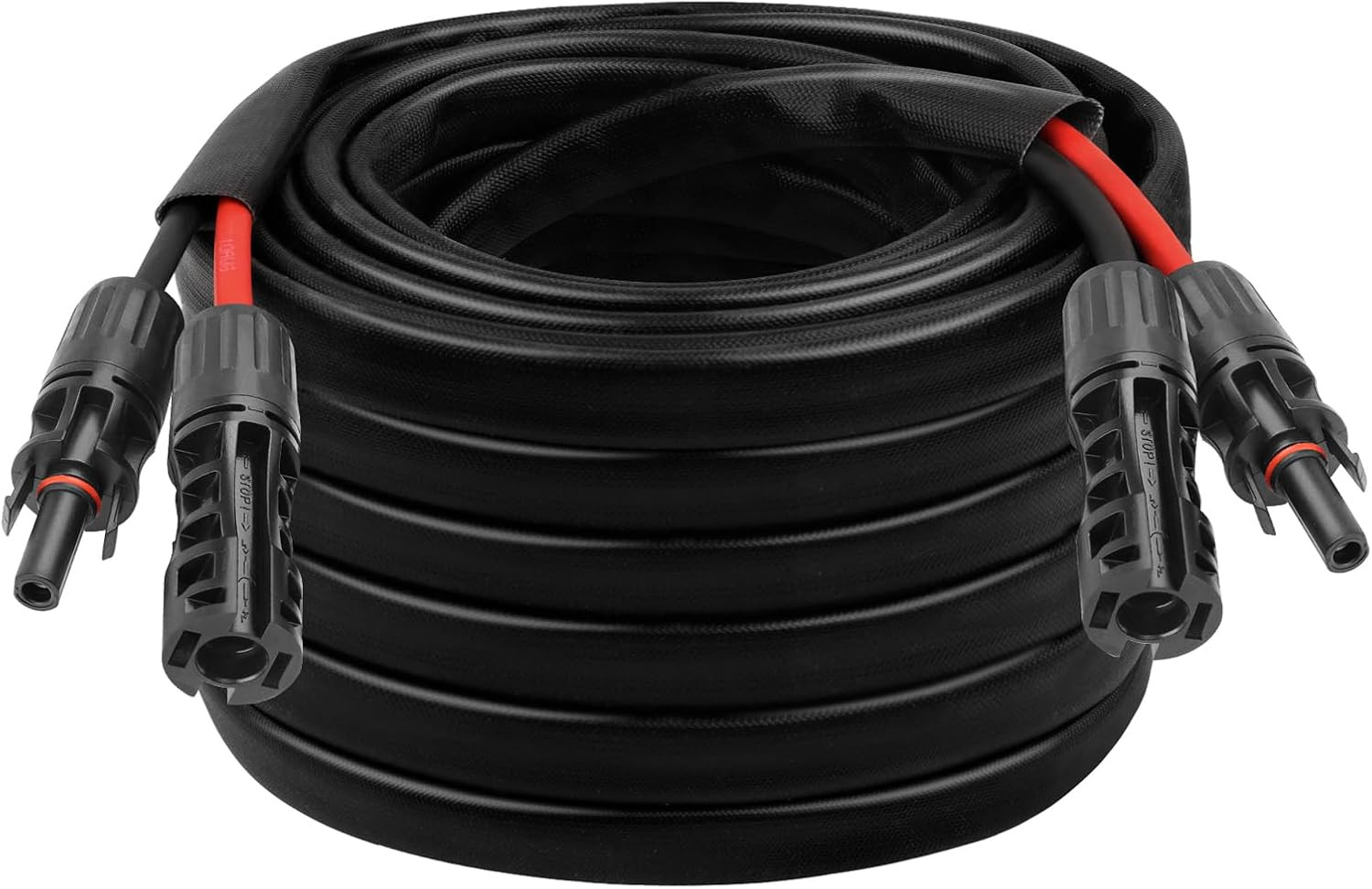 8AWG Solar Cable – 50FT Solar Panel Extension Cord 8 Gauge PV Wire with Flame Re