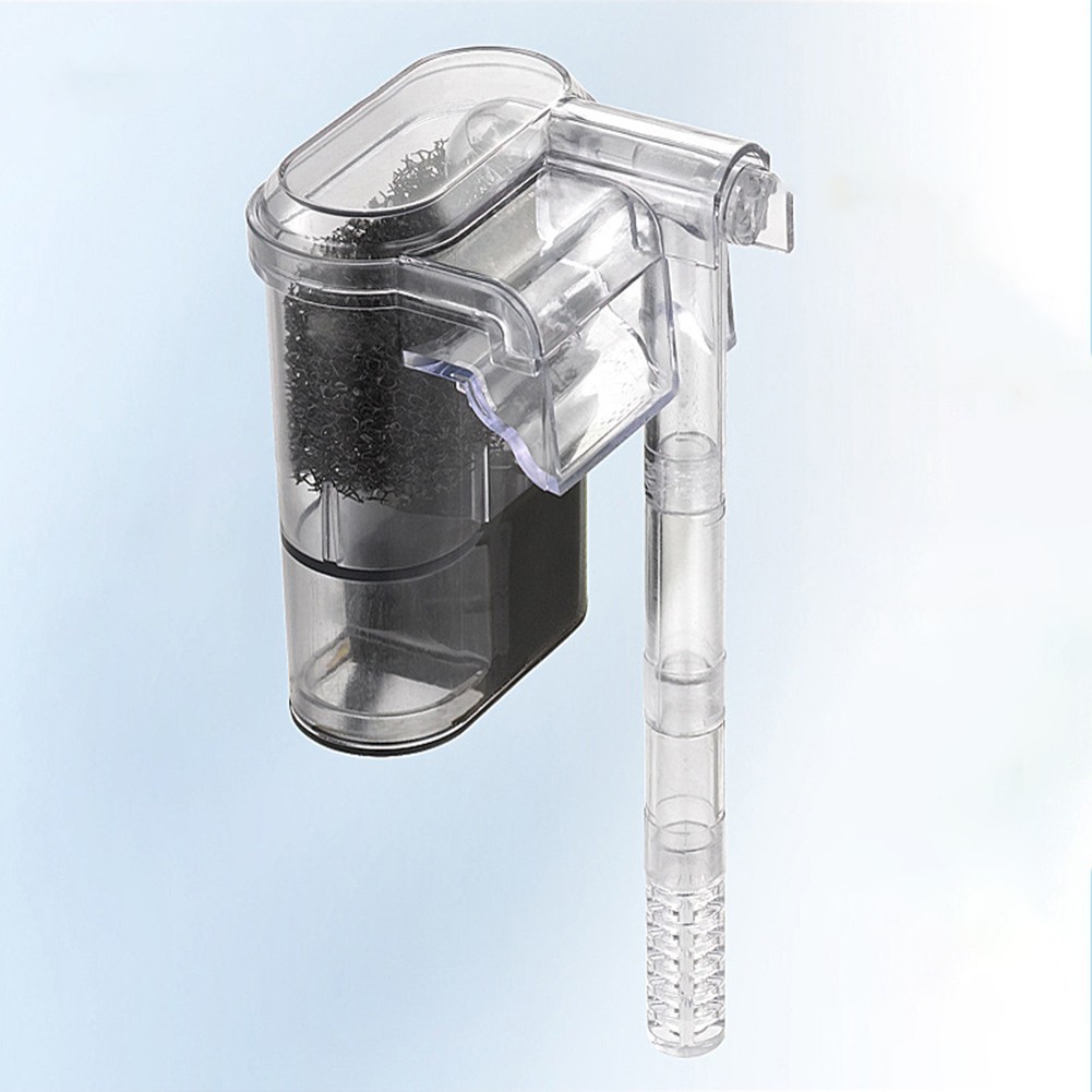 Wall Filter for Fish Tank with USB Pump and Adjustable Water Circulation