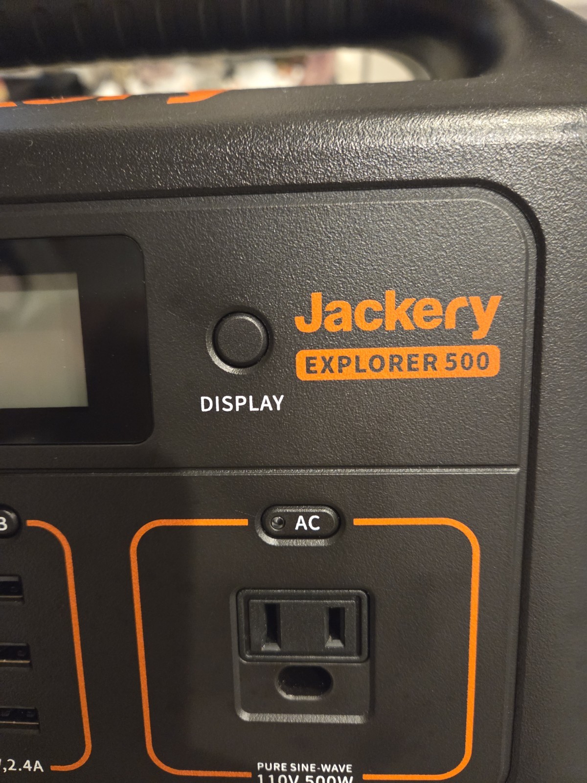 Jackery Portable Power Station Explorer 500 Outdoor Solar Generator Battery Pack