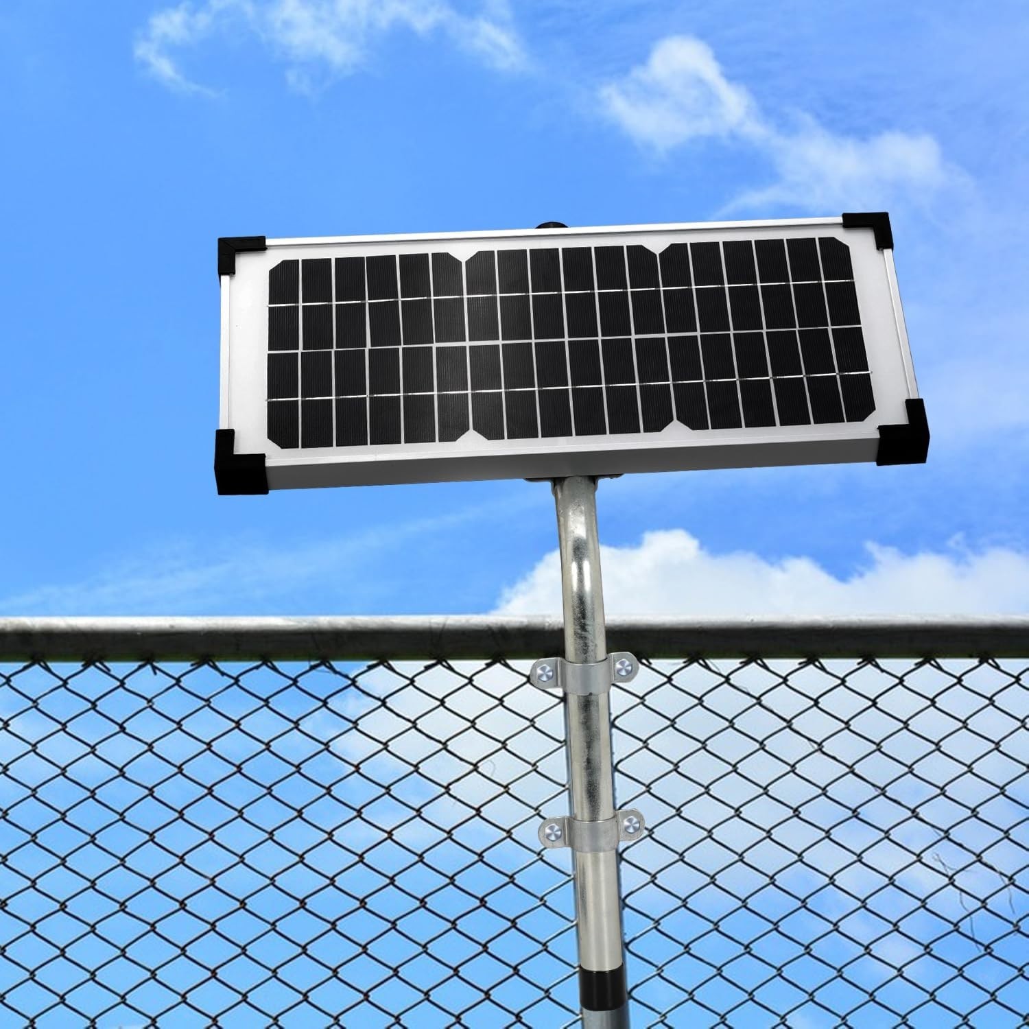 10 Watt Solar Panel Kit For Mighty Mule FM500 FM502 MM360 MM262 Replace FM123