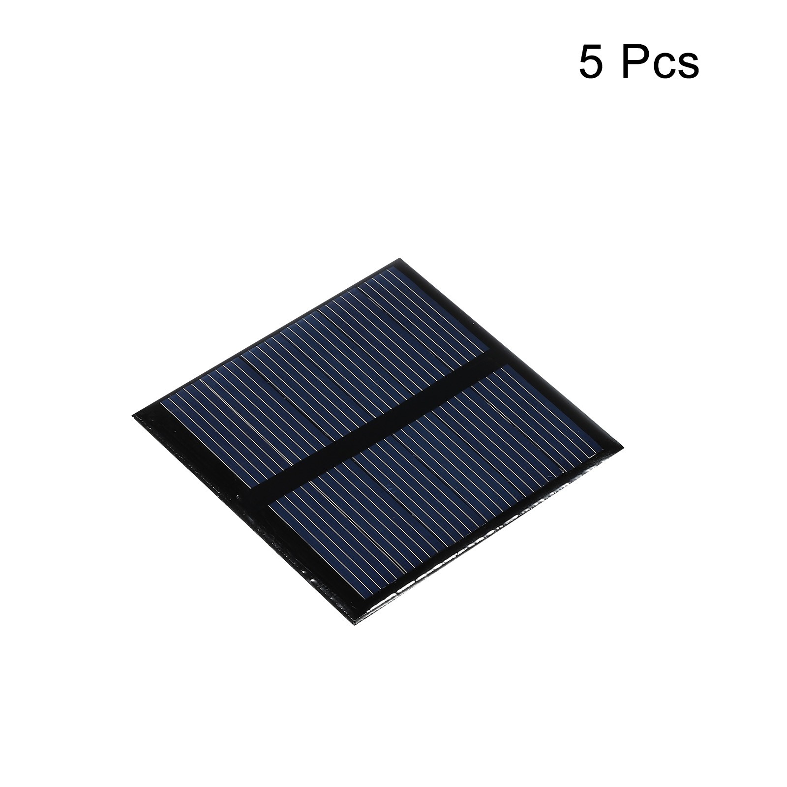 5Pack Mini Solar Panel Cell 3V 125mA 0.375W 52mm x 52mm for DIY Project