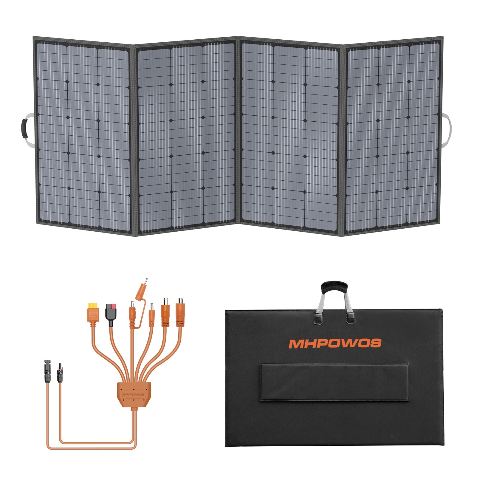 MHPOWOS 400 Watt Solar Panel Mono for EcoFlow DELTA Pro 3600Wh Power Station