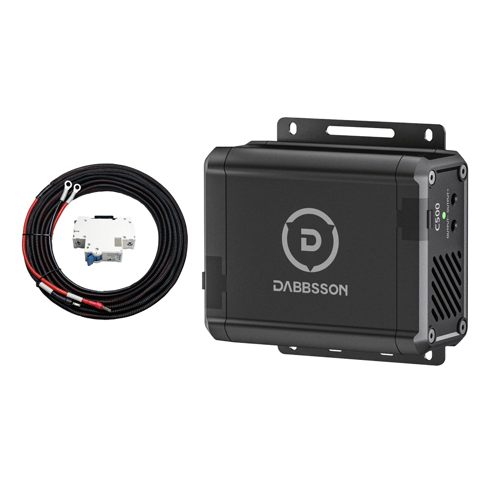 Dabbsson 3000W 3072Wh Portable Power Station w/ 560W Car Alternator Charger Trip