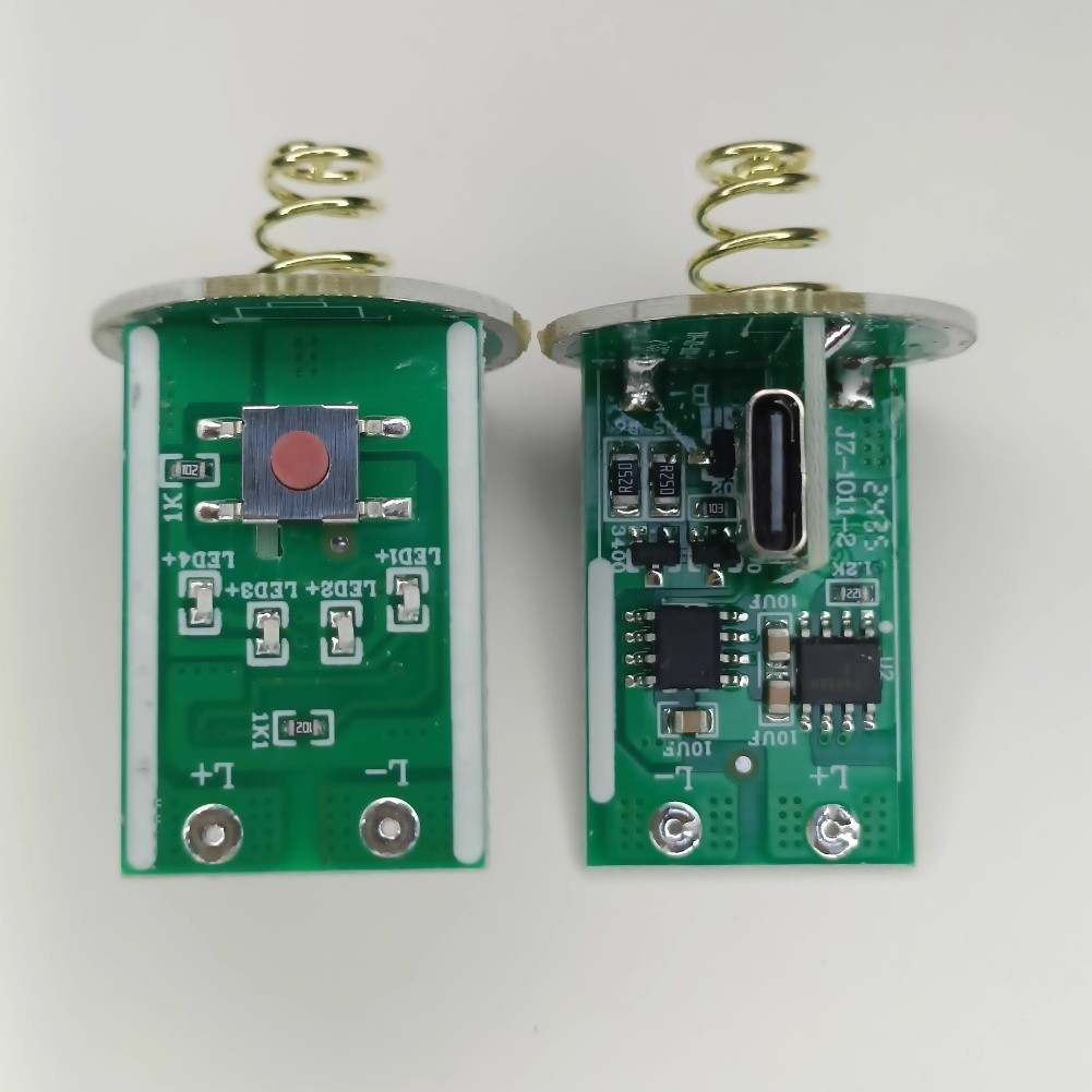 34 2V LED Driver Board Rechargeable Flashlight Switch PCB Circuit Board for DIY