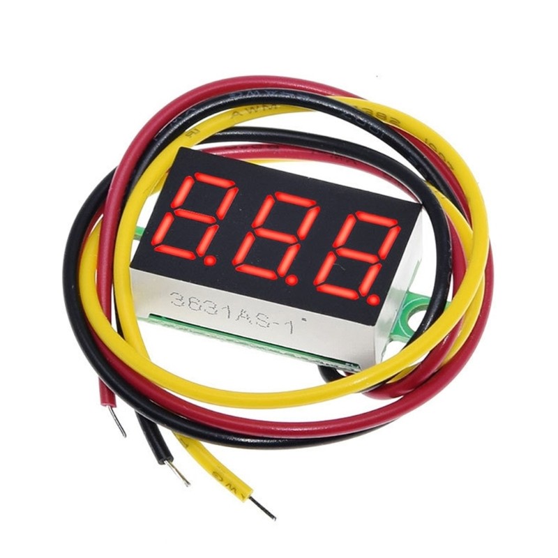 Small Size Voltages Gauges 0.36 Inch Low Power Consumption Voltages Indicator