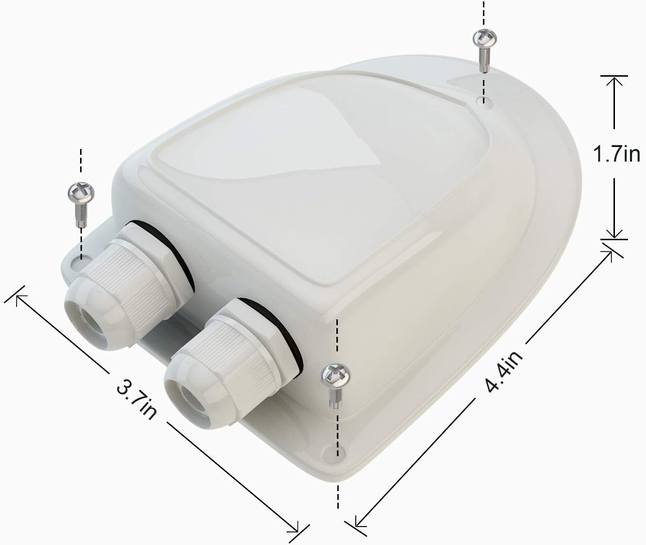 ABS Solar Double Cable Entry Gland for All Cable Types 2Mm² to 6Mm² for Solar Pr
