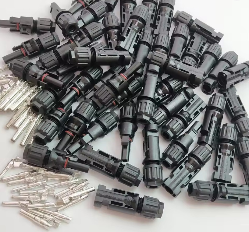 5Pairs Black Solar PV Connector Set 1000V 30A Waterproof Connectors – NEW