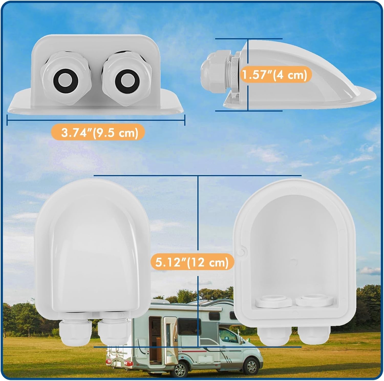 Multi-Functional Cable Gland for Solar Panels – Easy Installation Included
