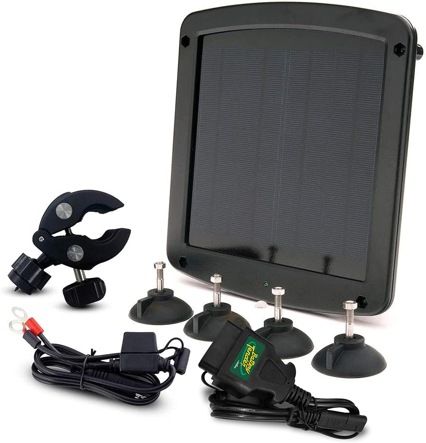 5 Watt Solar Panel 12V Battery Charger with Charge Controller – IP67 Weatherproo
