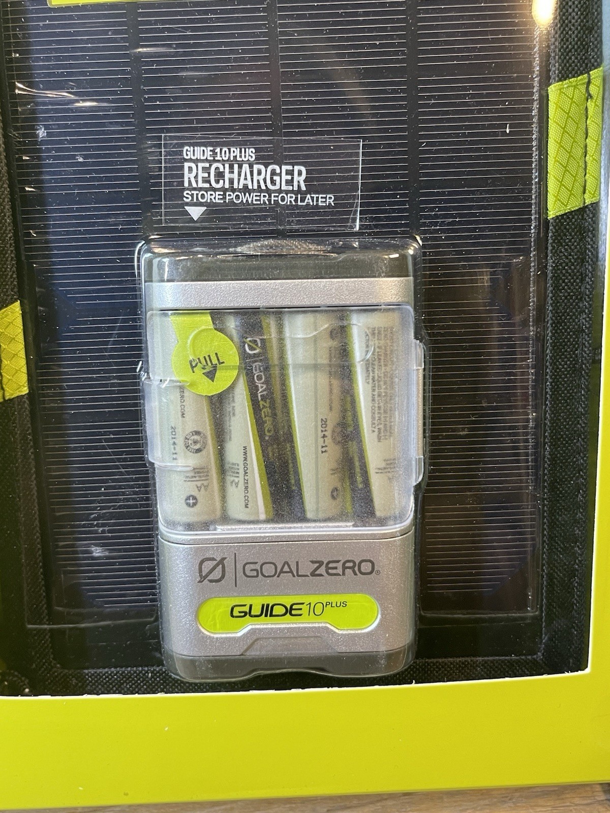Goal Zero Guide 10, Plus Solar Charging Kit Recharger $ Solar Panel
