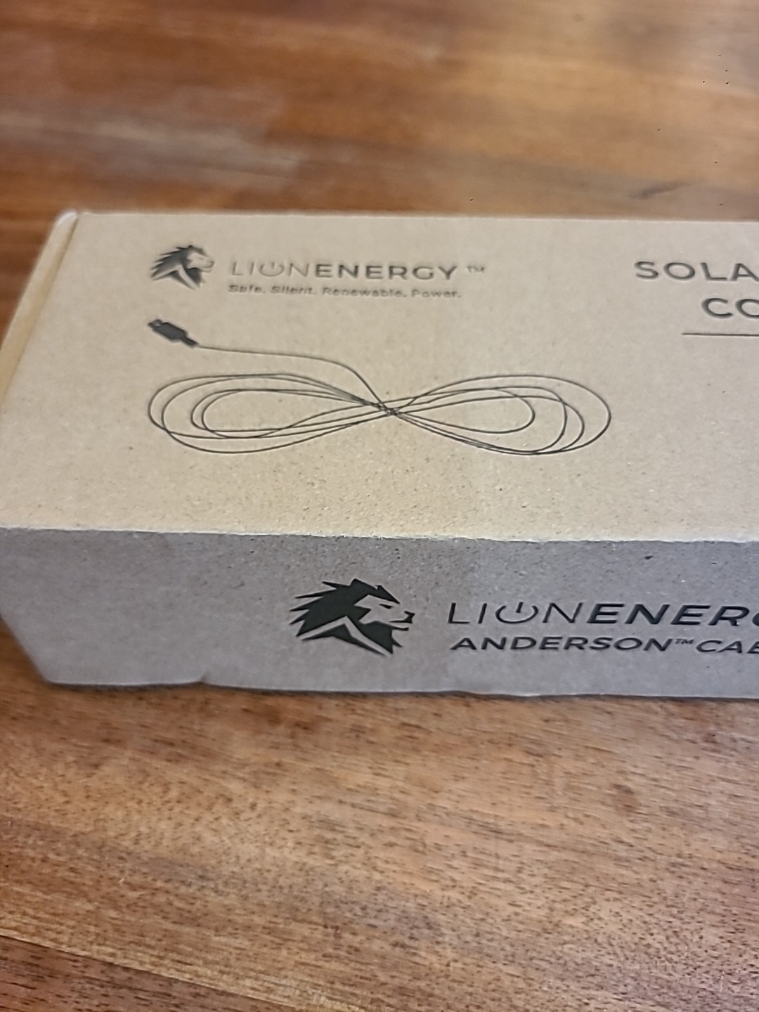 Lion Energy 25 ft Solar Power Connector Anderson Cable 25a Capacity Nylon Sheath