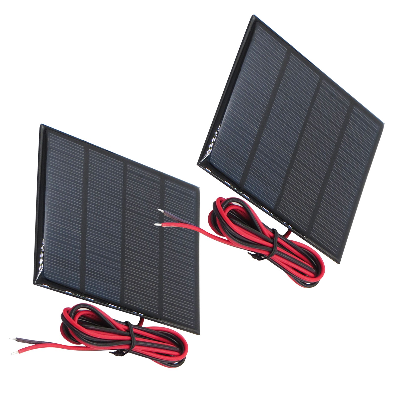 2* Solar Panel Cell Module Epoxy Charger For Charging Cellphones DC Batteries s