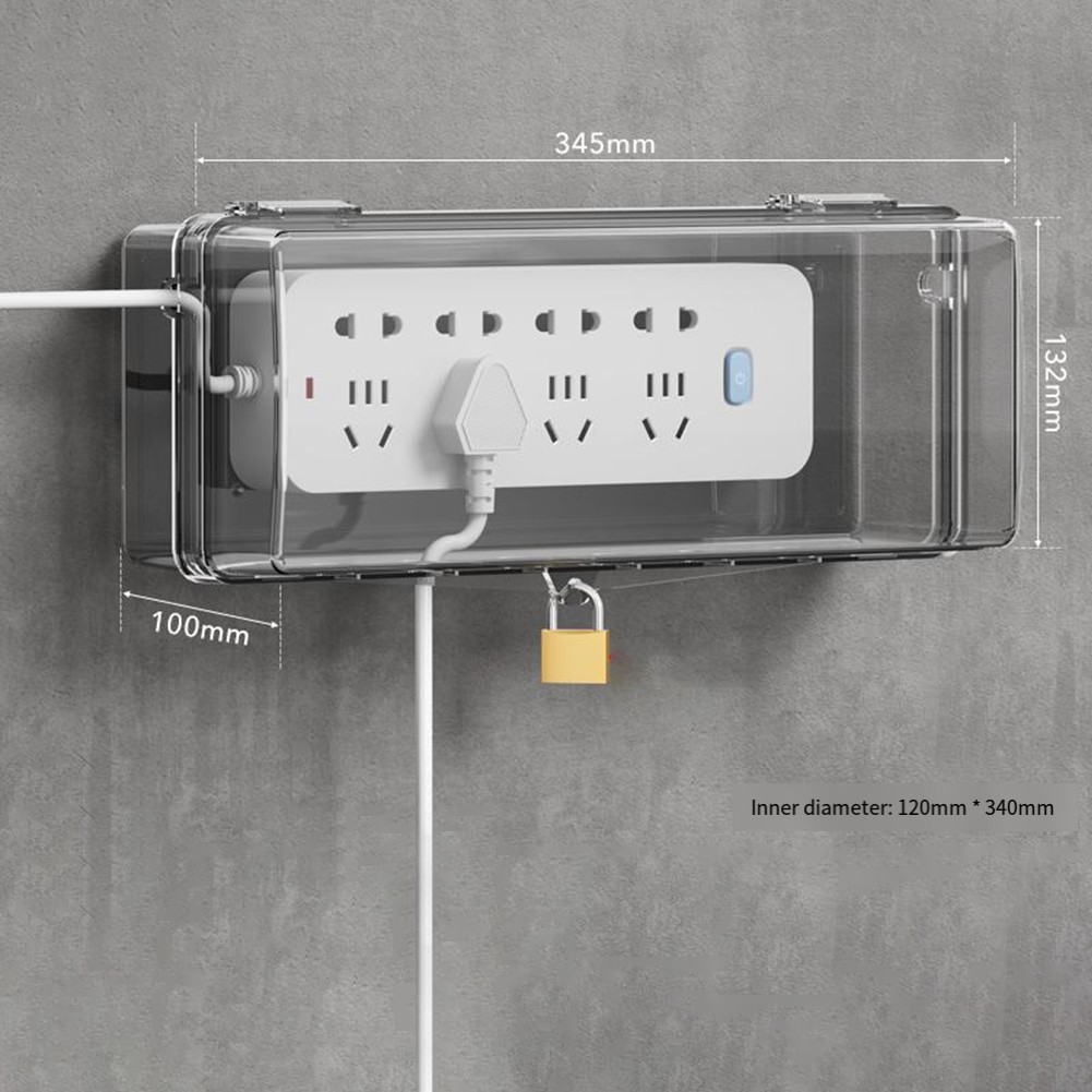 Outdoor Extension Cord Box Flexible Installation Options Safe For Outdoors