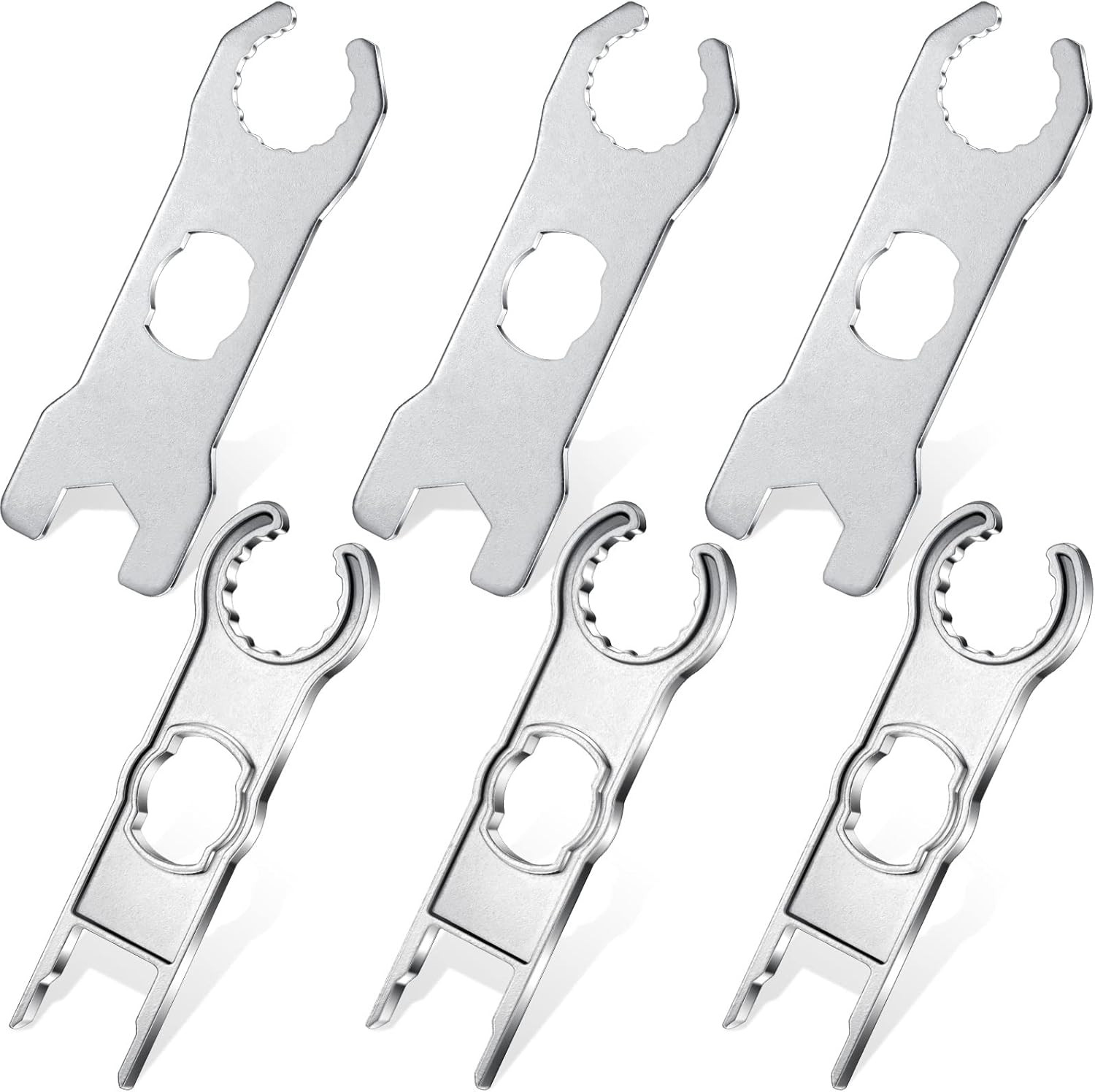 6 Pcs Solar Panel Connector Tool Solar Metal Spanner Wrench Solar PV Disconnect