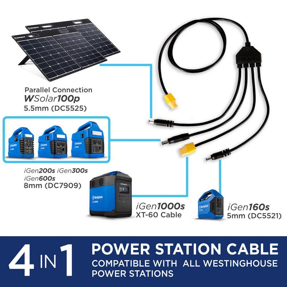 Westinghouse Solar Panel Portable 60-Watt for iGens Portable Power Stations