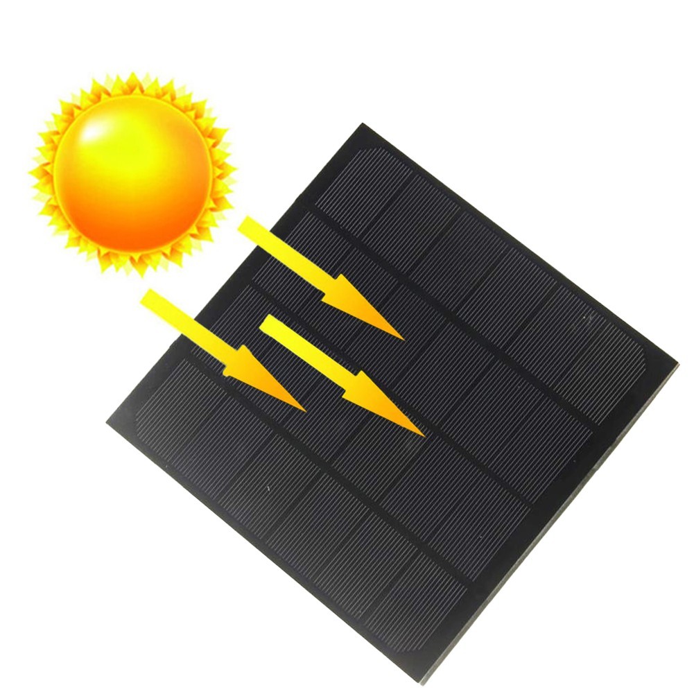 Solar Panel 10W 6V with Electronic Wire for Traffic and Household Lights