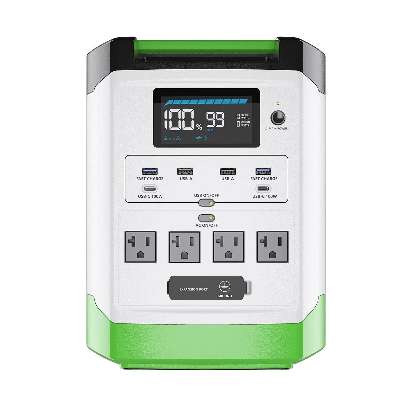 Nature’s Generator Lithium 1800 Solar Generator Bundle | 1800W Pure Sine Wave