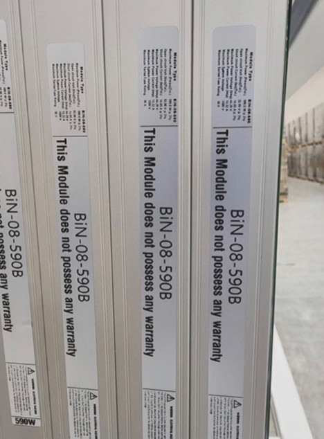 Pallet – 36 BRAND NEW Waaree 585 Watt Bifacial Solar Panels – Ship All Of US!!!