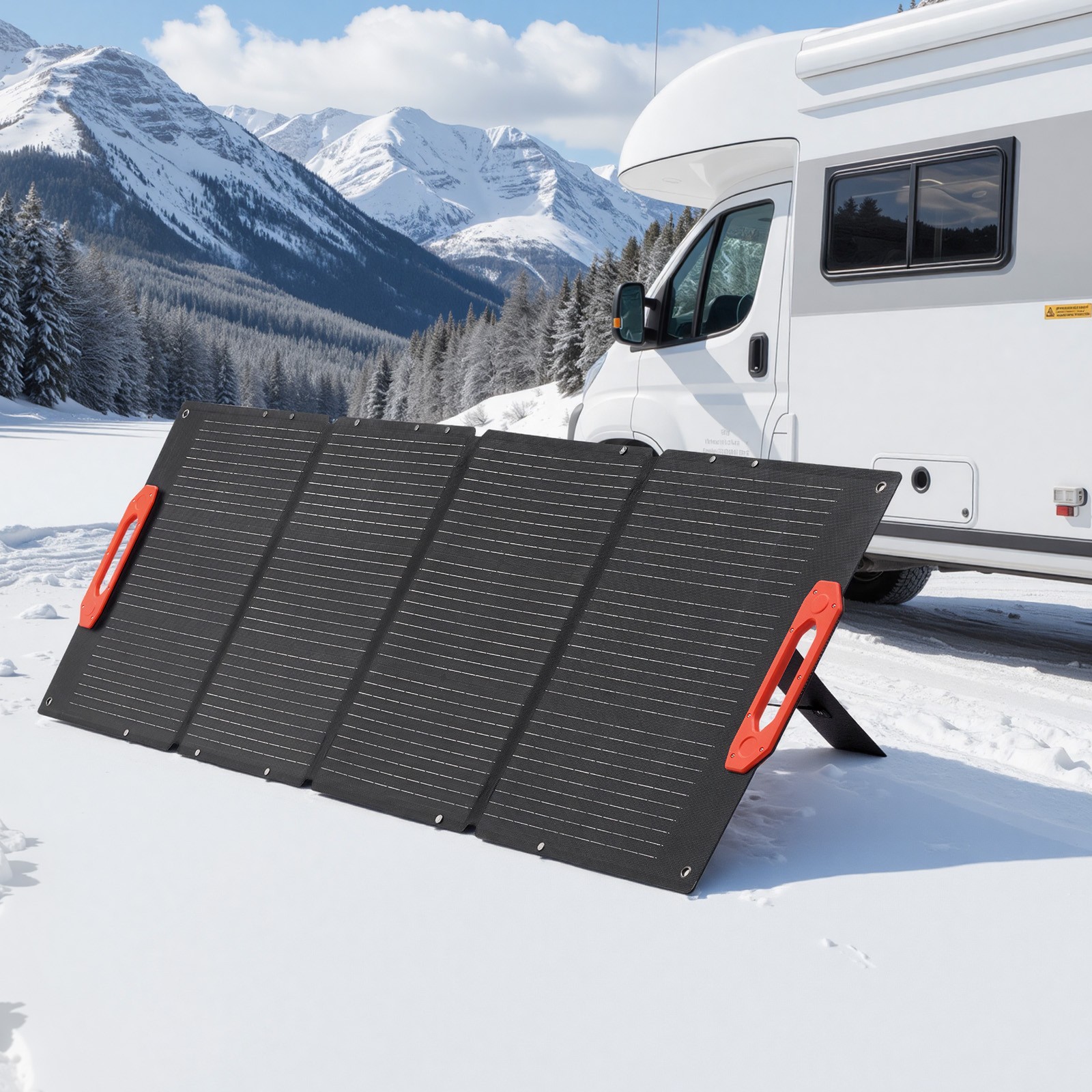 VEVOR 150W Foldable Monocrystalline Solar Panel Portable ETFE Mono Solar Charger