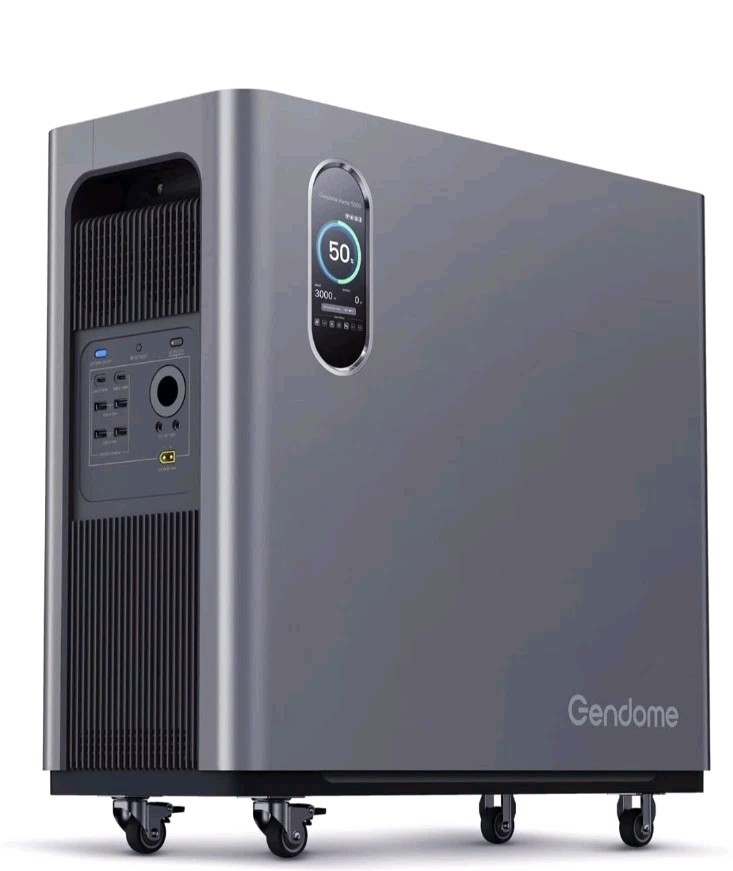 3000W Power Station Power Bettery Supply Off-grid Back-up with Gendome App