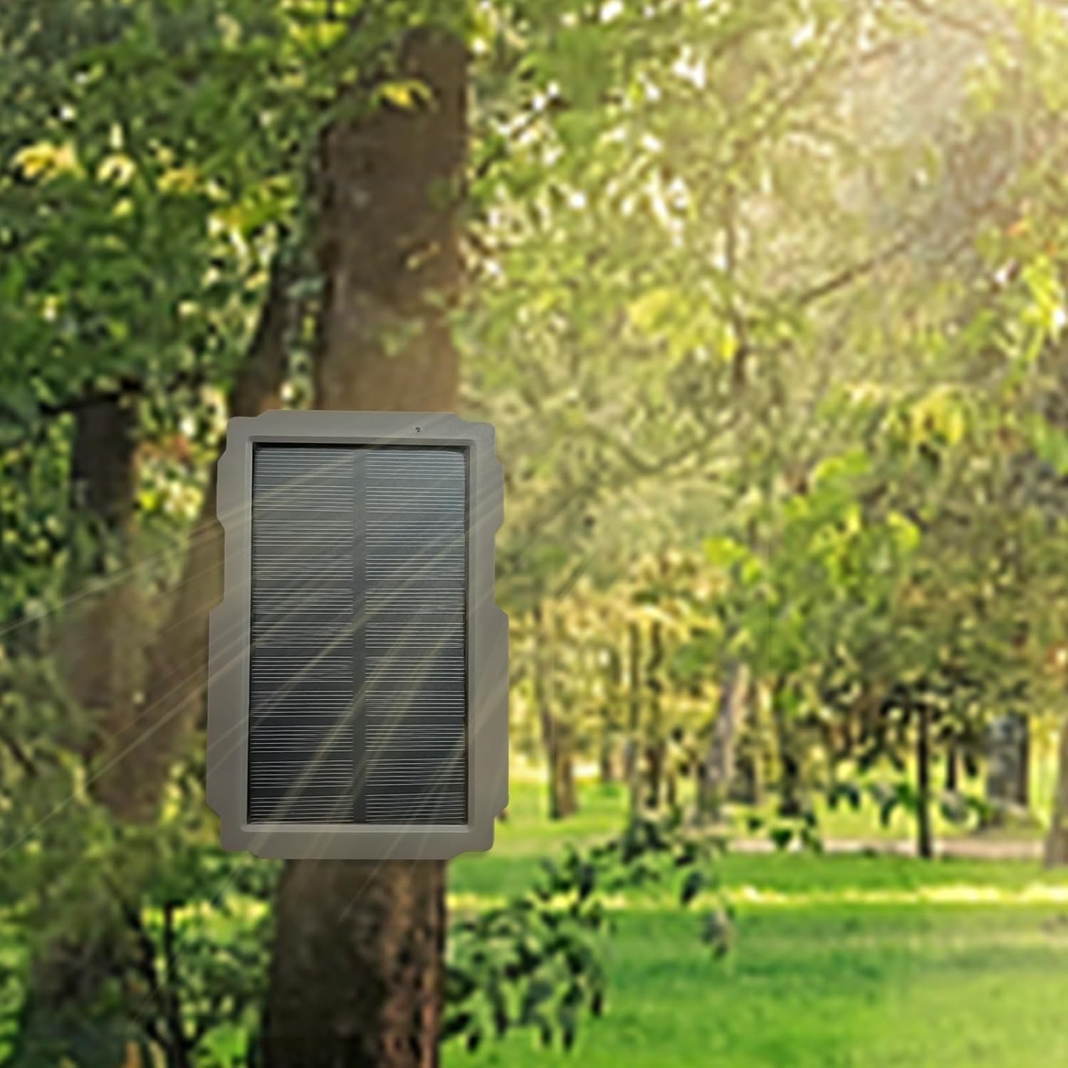 Trail Camera Solar Panel, Rechargeable Solar Charger for Camera, 6V-12V Outdo…