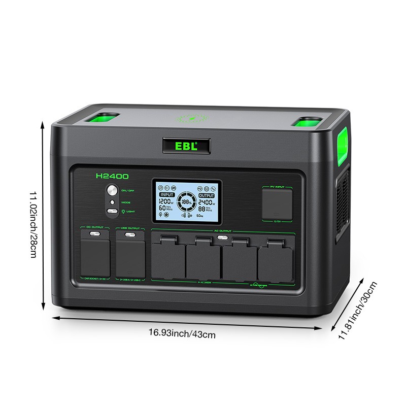 2400W/1000W/600W/500W/300W Power Station Portable All-Round for RV Home Outdoor