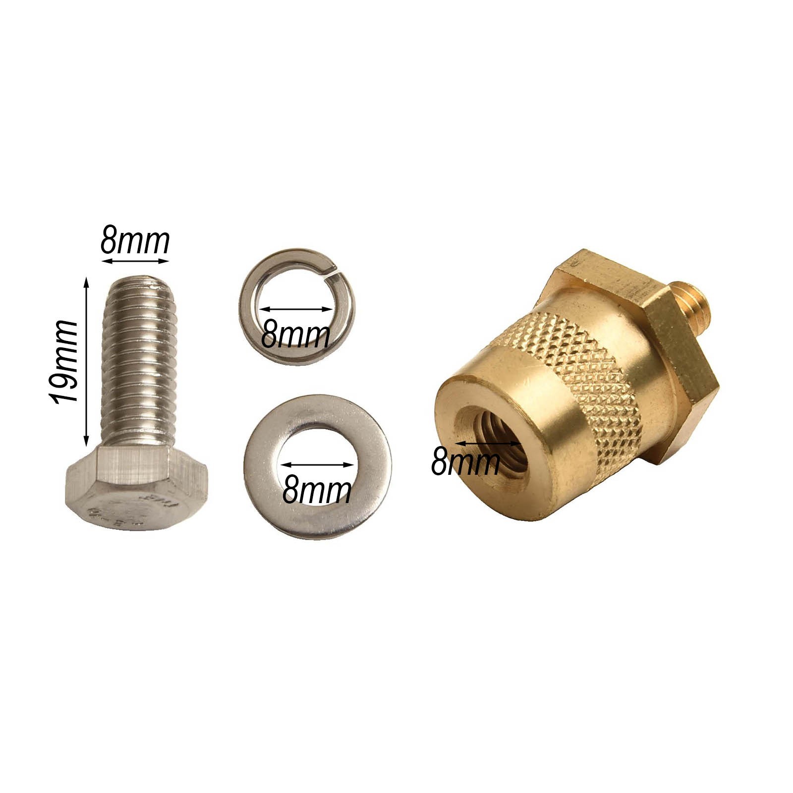 Battery Terminal Adapters in Brass Material for Efficient Power Transfer
