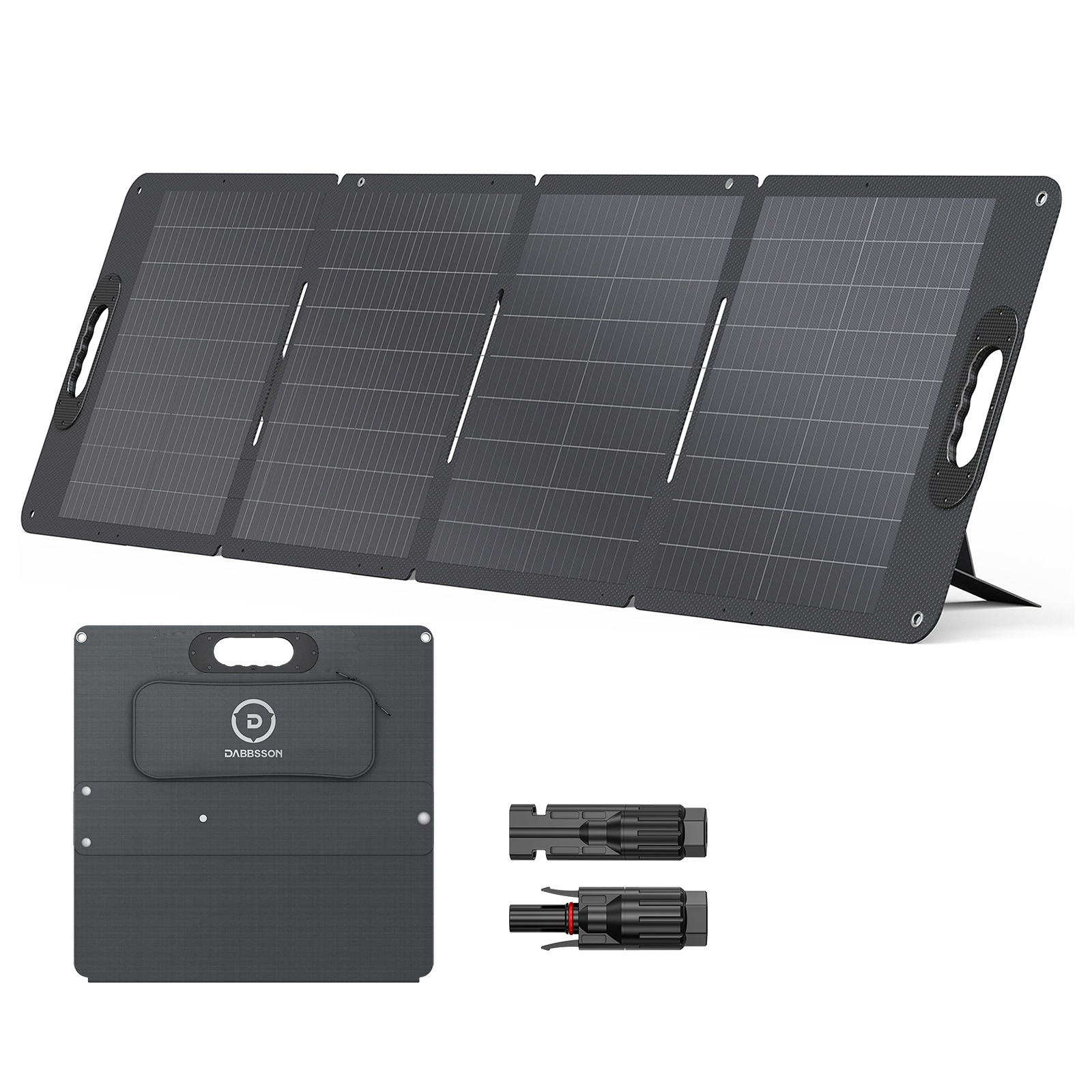 Dabbsson 2000W 1024Wh Portable Power Station Generator + 420W Solar Panel US