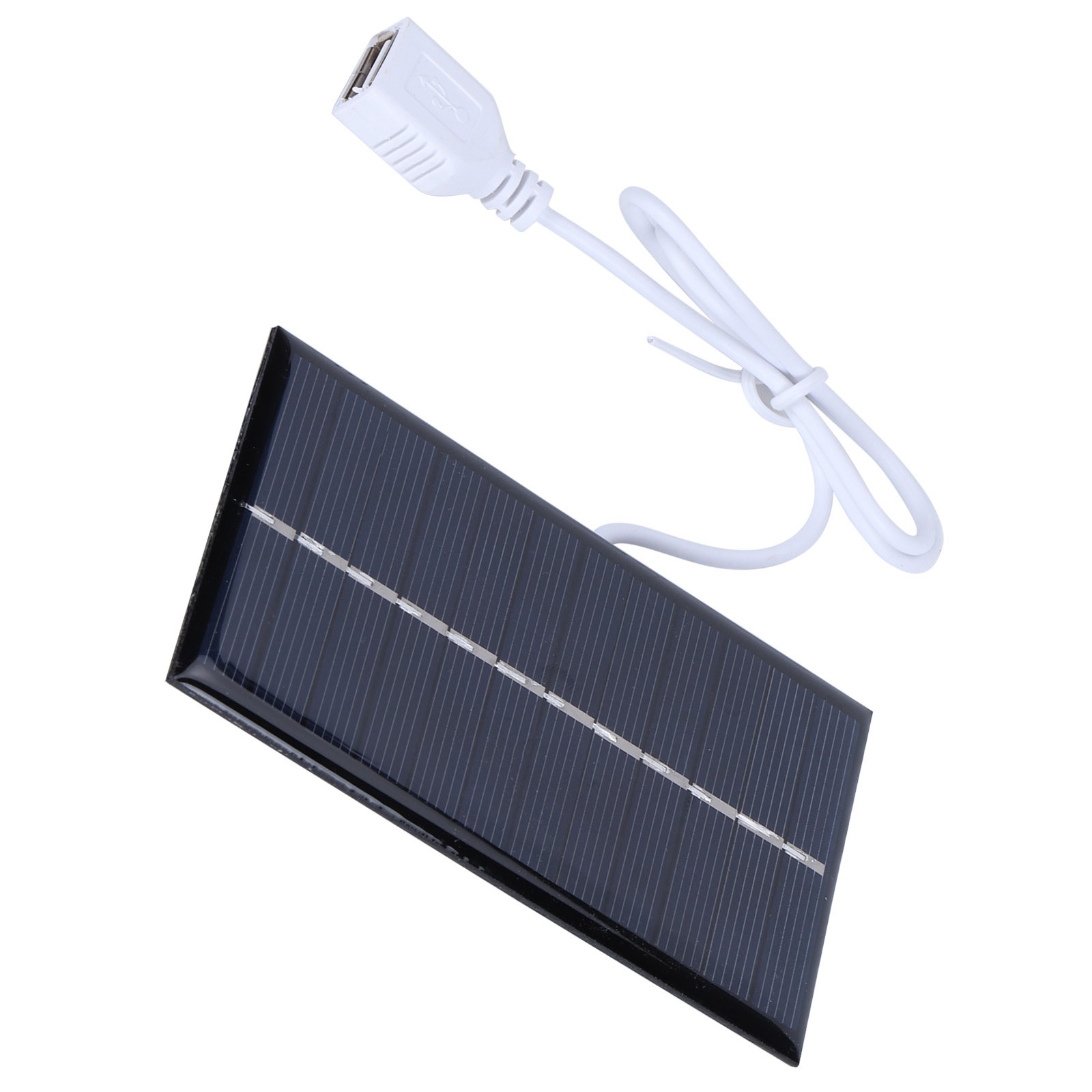 1W 6V Solar Panel Polysilicon DIY Solar Charging Board For Toys Lamps Water