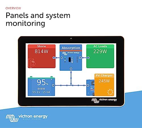 Victron Energy Gx Touch 70, Display Screen For Cerbo Gx BPP900455070