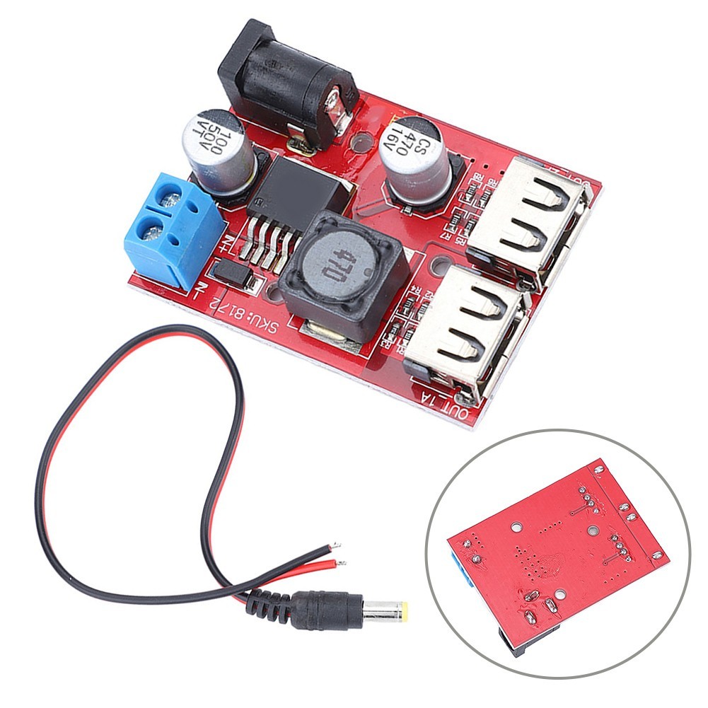 Solar Charging Module Solar Controller Travel 6V-40V DC Input 92% Efficiency